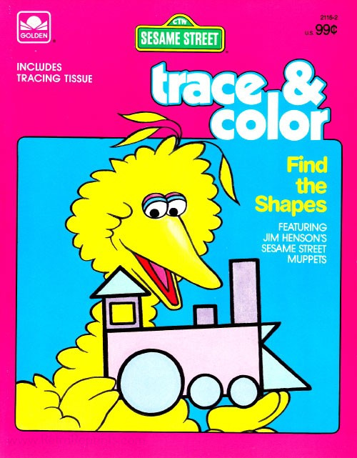 Sesame Street Trace and Color