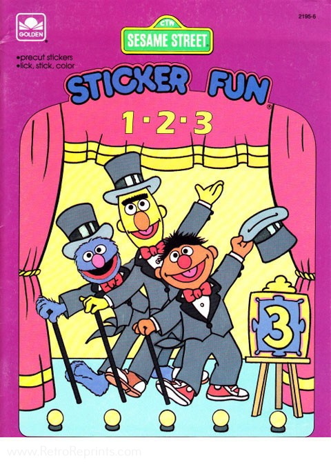 Sesame Street Sticker Fun