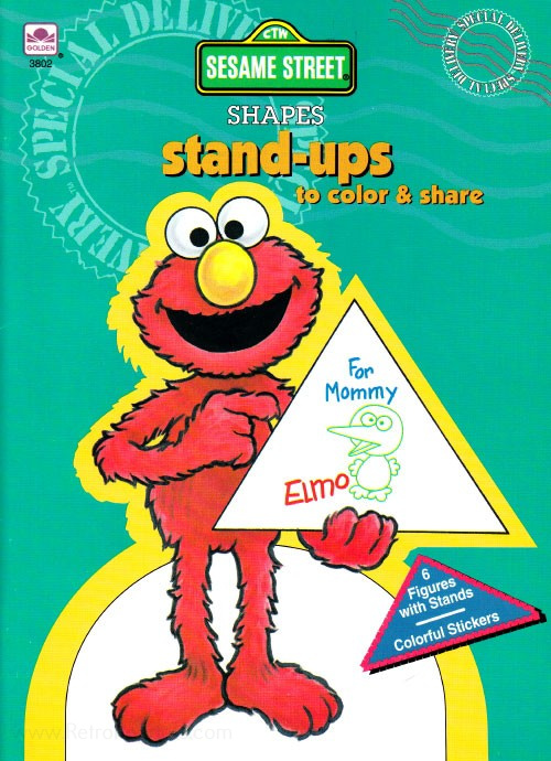 Sesame Street Shapes Stand-ups