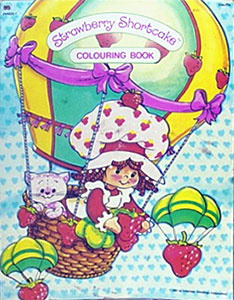 Strawberry Shortcake (1st Gen) Colouring Book