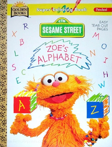 Sesame Street Zoe's Alphabet