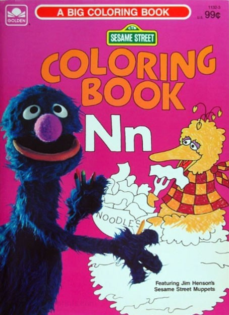 Sesame Street Coloring Book