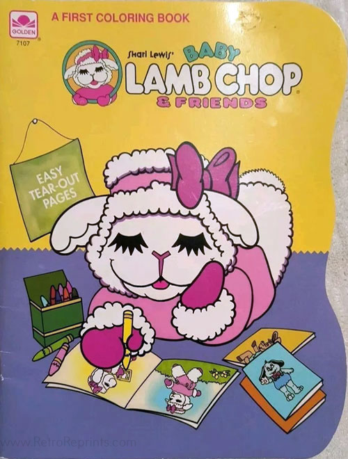 Lambchop & Friends Coloring Book