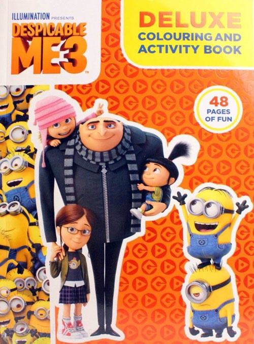 Despicable Me 3 Coloring and Activity Book