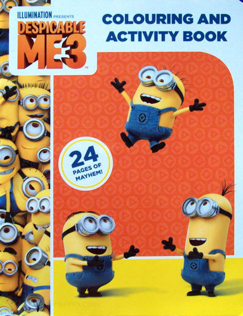 Despicable Me 3 Coloring and Activity Book