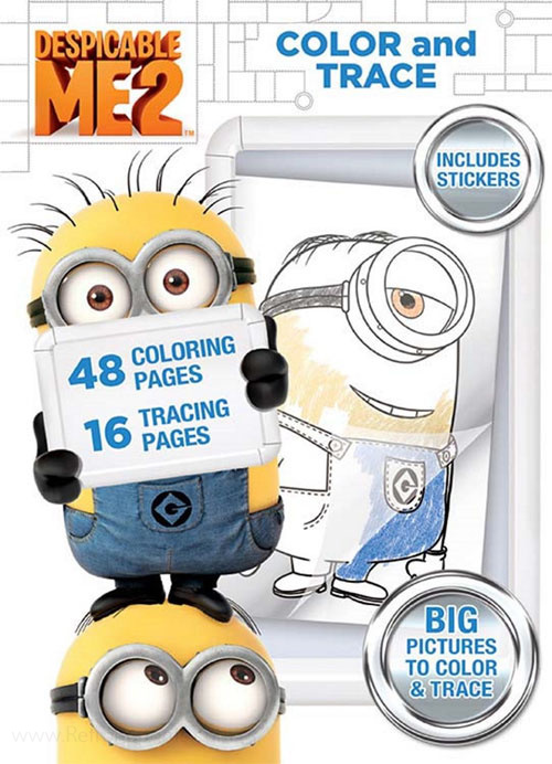 Despicable Me 2 Color & Trace