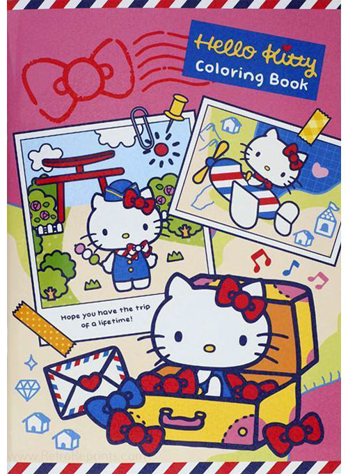 Hello Kitty Coloring Book