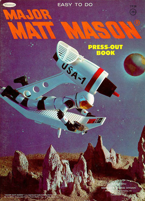 Major Matt Mason Press-Out Book