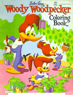 Woody Woodpecker Coloring Book