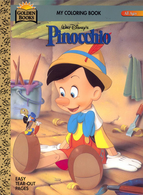 Pinocchio, Disney's Coloring Book