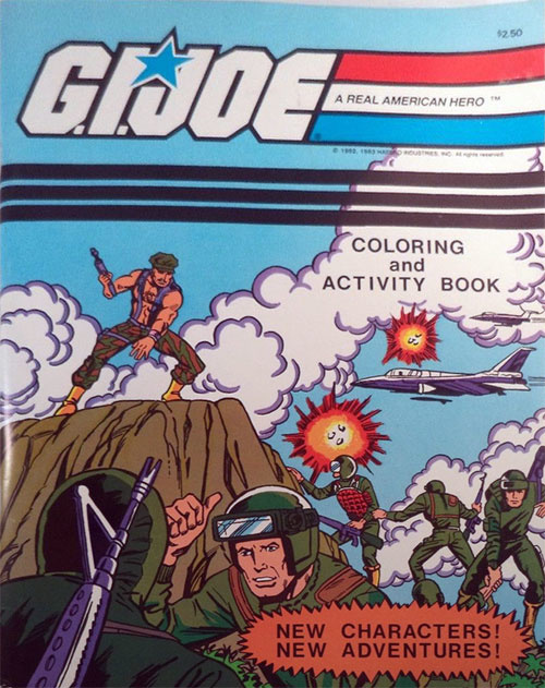 GI Joe Coloring and Activity Book