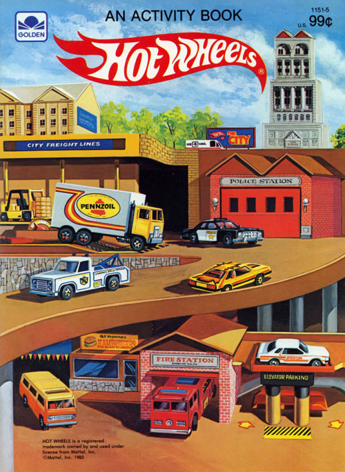 Hot Wheels Activity Book