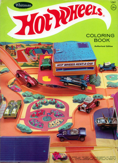 Hot Wheels Coloring Book