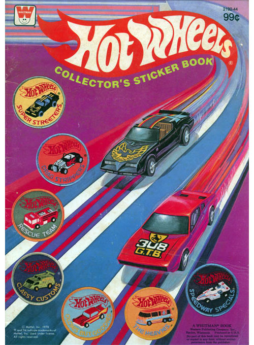 Hot Wheels Sticker Fun