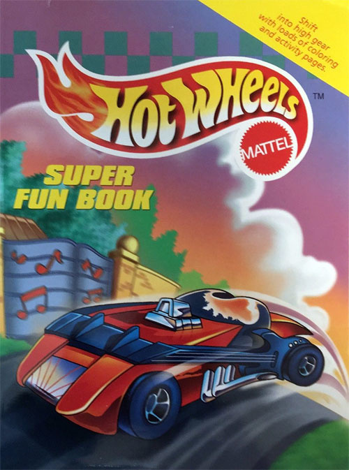 Hot Wheels Super Fun Book