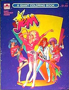 Jem Coloring Book