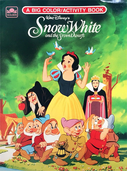 Snow White & the Seven Dwarfs Coloring and Activity Book