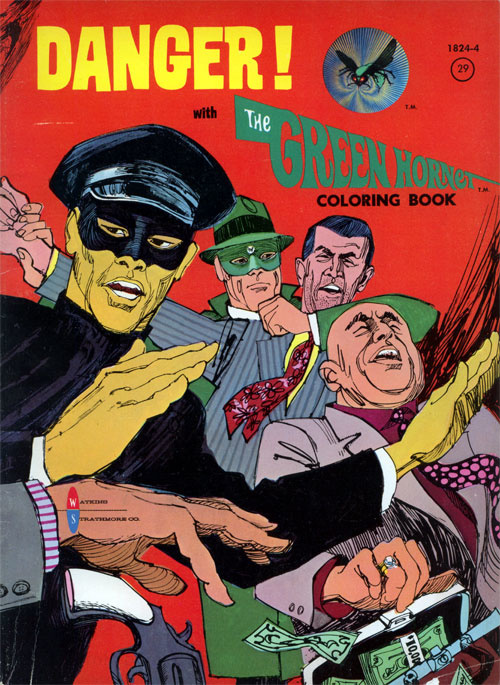 Green Hornet Coloring Book