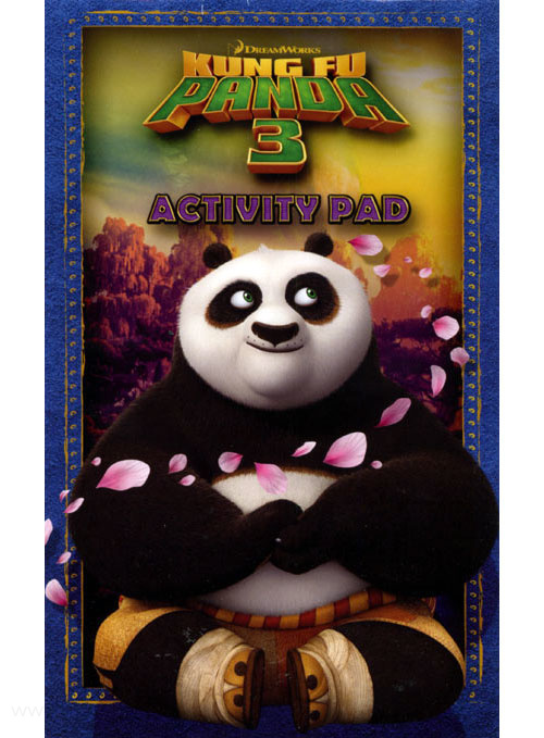 Kung Fu Panda 3 Activity Pad