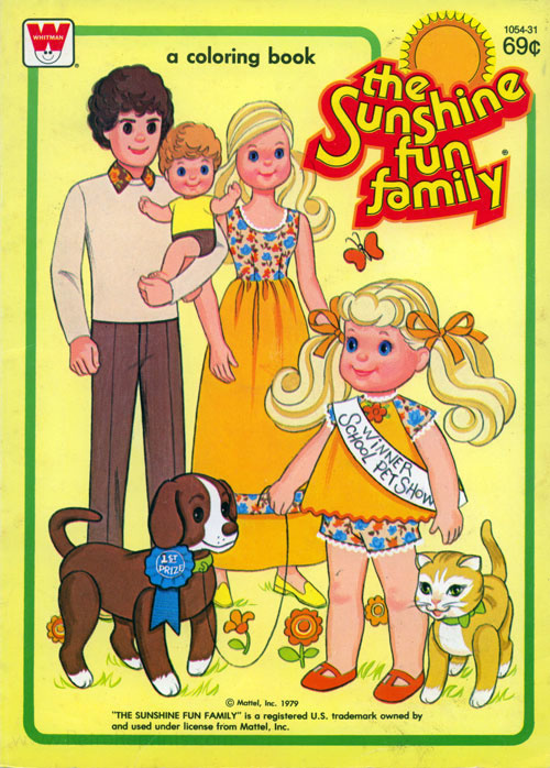 Sunshine Fun Family, The Coloring Book