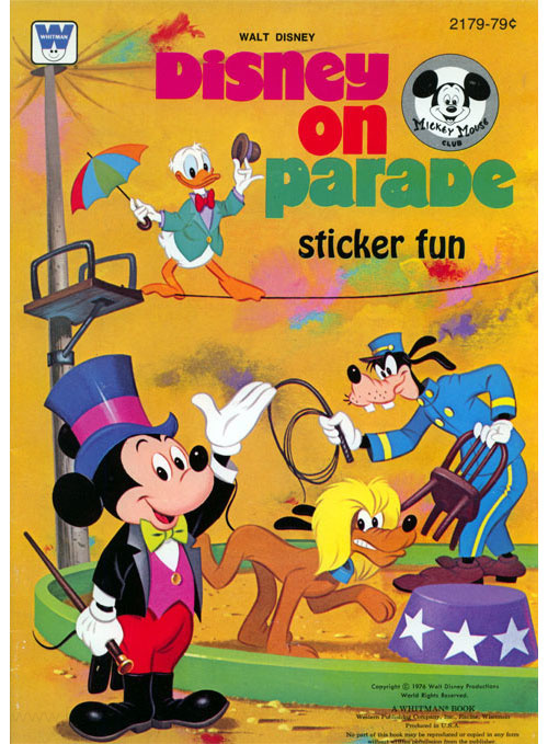 Mickey Mouse Club Sticker Fun