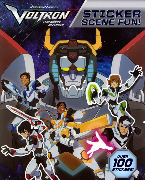 Voltron: Legendary Defender Sticker Scene Fun!