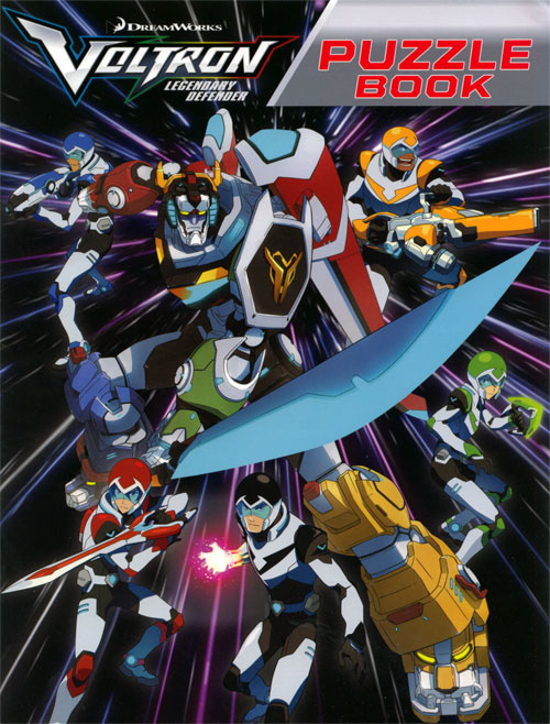 Voltron: Legendary Defender Puzzle Book