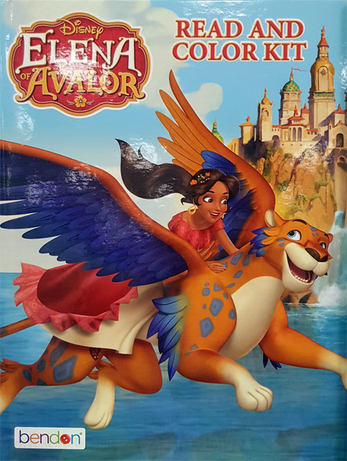 Elena of Avalor Read and Color Kit