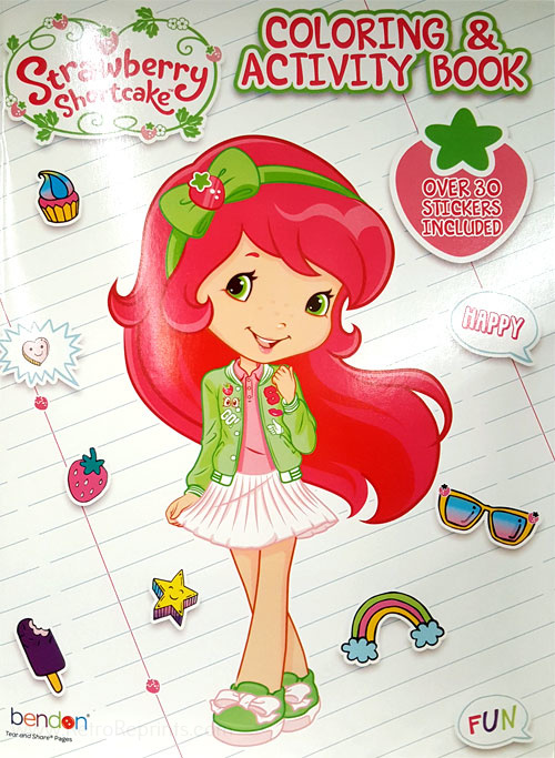 Strawberry Shortcake (5th Gen) All the World's a Stage!  Coloring Books at  Retro Reprints - The world's largest coloring book archive!