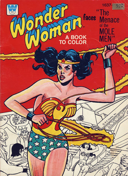 Wonder Woman The Menace of the Mole Men