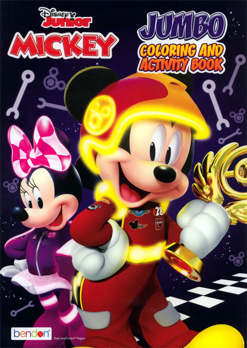 Mickey and the Roadster Racers Coloring & Activity Book