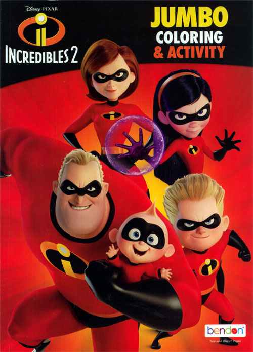 Incredibles 2, The 	 Coloring & Activity Book