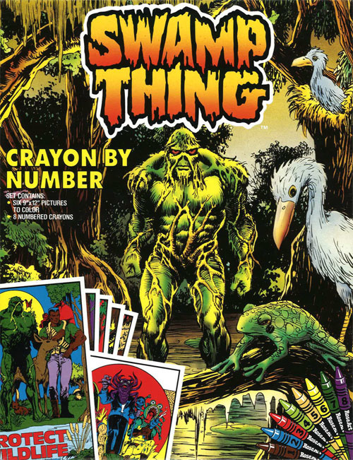 Swamp Thing Color By Number