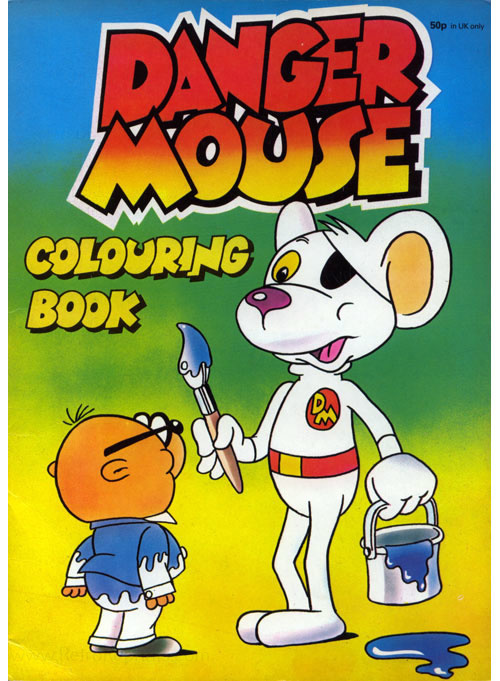 Danger Mouse Coloring Book
