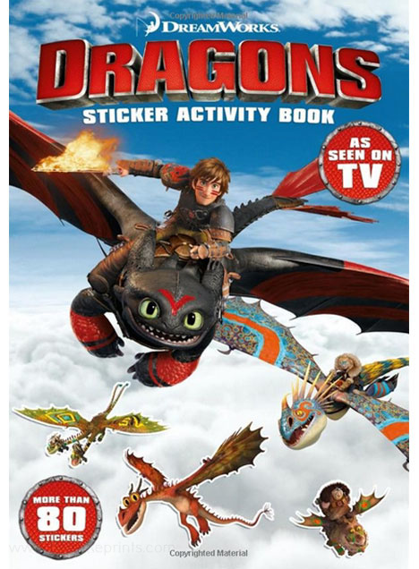 Dragons: Riders of Berk Sticker Activity Book