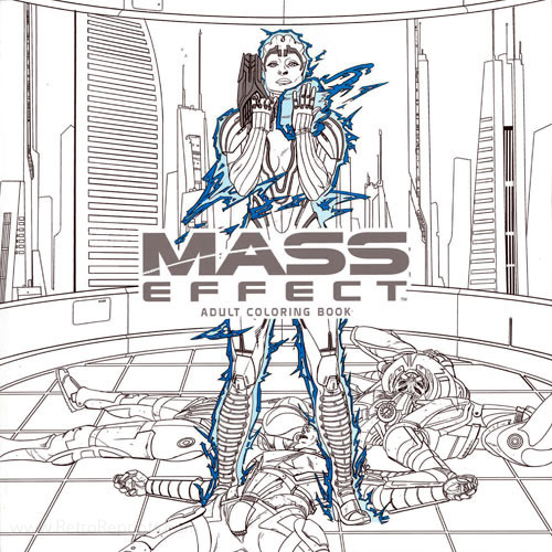 Mass Effect Coloring Book