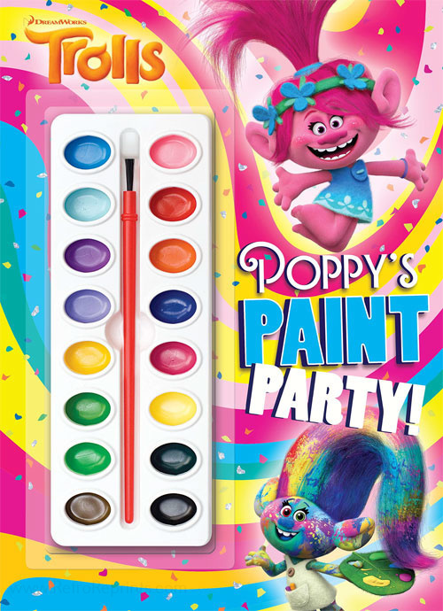 Trolls, Dreamworks Poppy's Paint Party!
