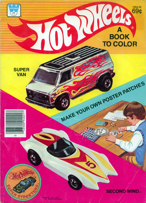 Hot Wheels Coloring Book