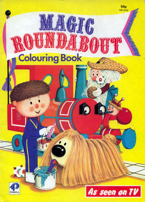 Magic Roundabout, The Coloring Book