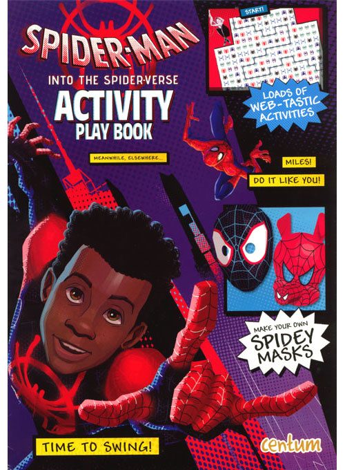 Spider-Man: Into the Spider-Verse Press-Out Activity Book