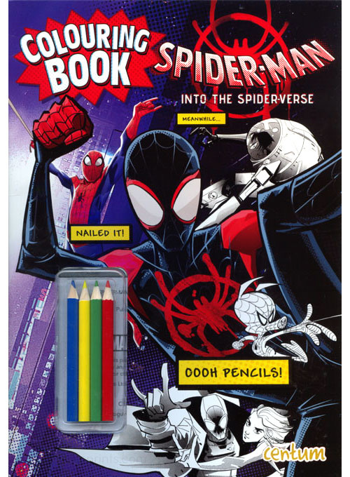 Spider-Man: Into the Spider-Verse Colouring Book