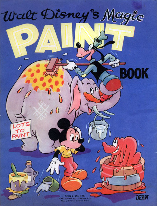 Disney Paint Book