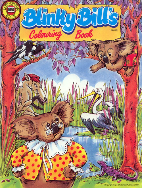 Blinky Bill Coloring Book