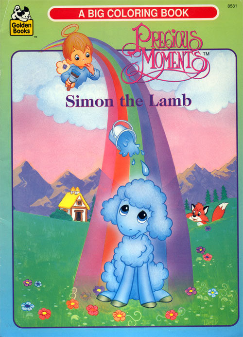 Precious Moments Simon the Lamb