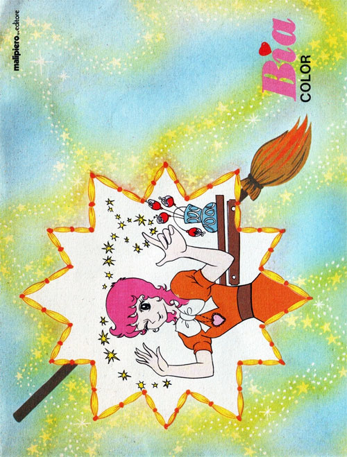 Majokko Megu-chan Coloring Book