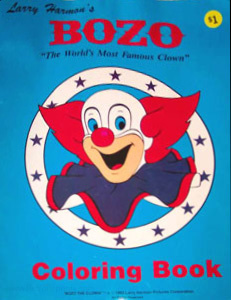 Bozo the Clown Coloring Book