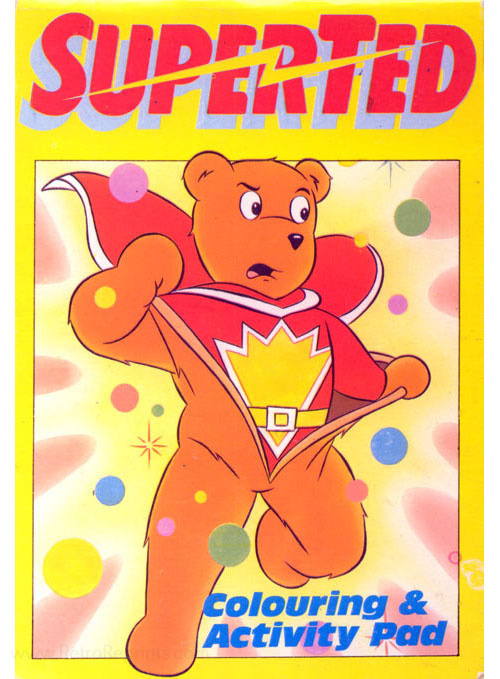 SuperTed Coloring and Activity Pad