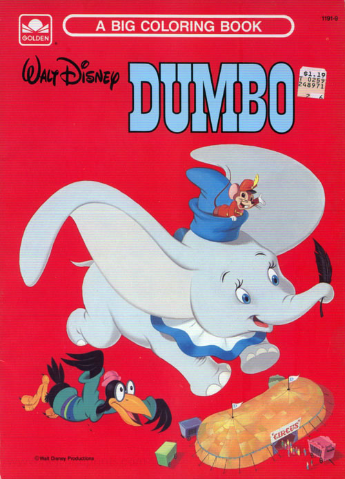 Dumbo, Disney's Coloring Book