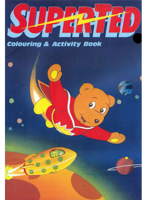 SuperTed Coloring and Activity Book