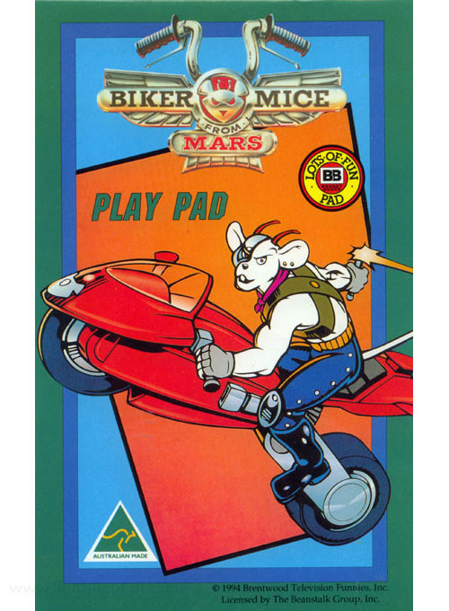 Biker Mice from Mars Play Pad